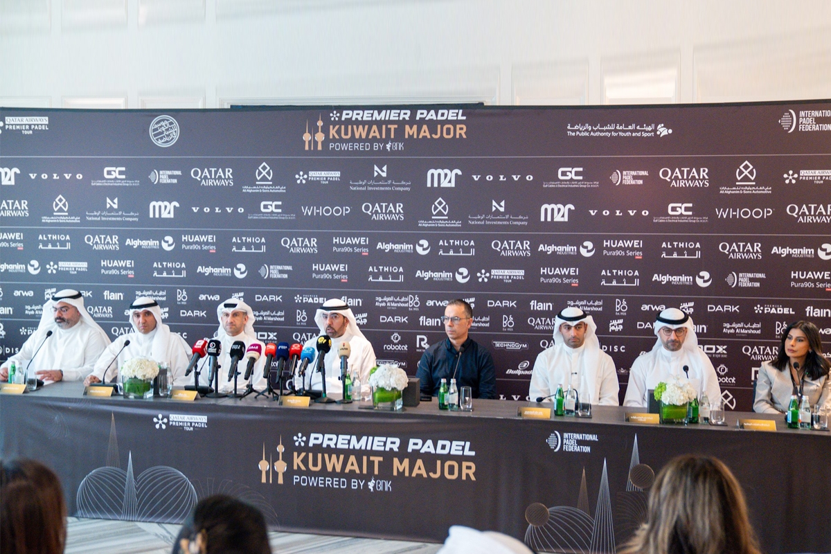 انطلاق بطولة «بريمير بادل الكويت ميجر 2026» غداً بمشاركة نخبة من نجوم العالم
