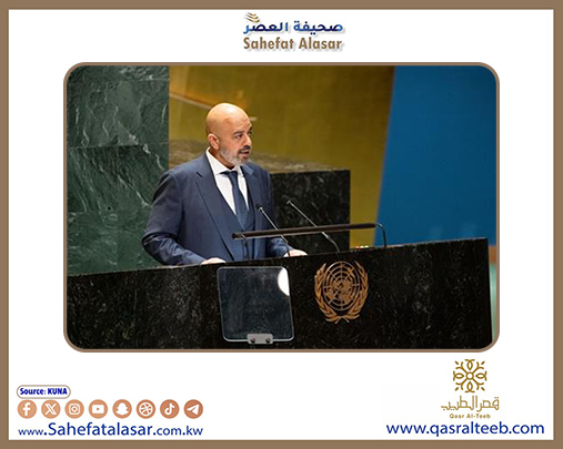 مندوب الكويت: علاقتنا مع الأمم المتحدة تجسدت في محطات مفصلية..