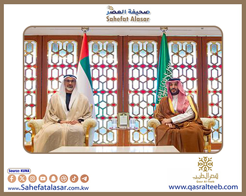 ولي العهد السعودي يبحث مع ولي عهد أبو ظبي العلاقات الثنائية ومجالات التعاون المشترك..