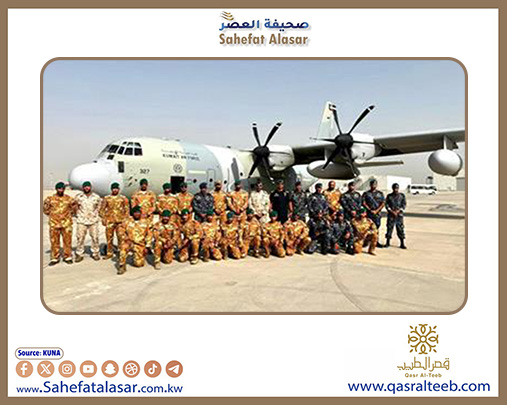 قوة من الجيش الكويتي ووزارة الداخلية تغادر البلاد للمشاركة في مسابقة المحارب الدولية بالأردن..