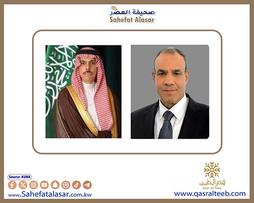وزير الخارجية السعودي يبحث مع الاردن ومصر الاعتداء الإسرائيلي على ايران..