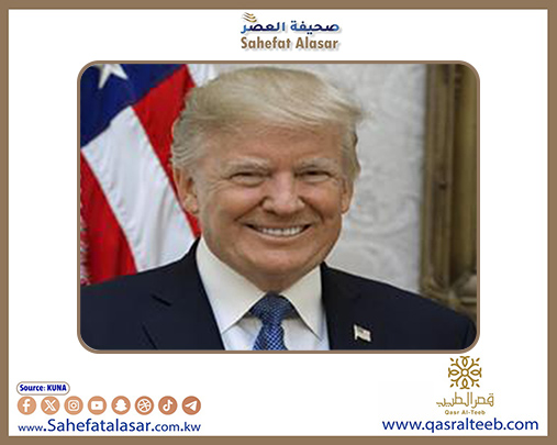 الرئيس الامريكي يدعو لانهاء الحرب بين الاحتلال الاسرائيلي وايران..