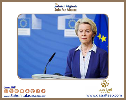 رئيسة المفوضية الأوروبية تبحث مع الرئيس الأمريكي التطورات بالشرق الأوسط وأوكرانيا..