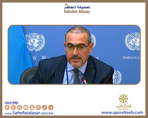 تعيين الأذري رامز الأكبروف منسقا أمميا للشؤون الإنسانية في الأراضي الفلسطينية المحتلة..