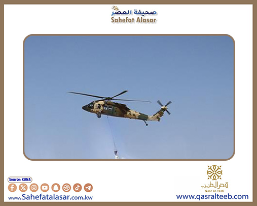 الأردن يشارك في جهود إخماد حرائق الغابات بريف (اللاذقية) بسوريا..