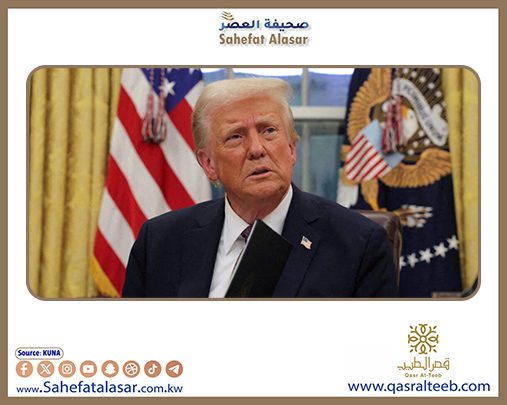 الرئيس الأمريكي: فرض رسوم جمركية بنسبة 35 بالمئة على كندا ابتداء من أغسطس المقبل..