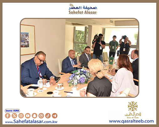 أمين (مجلس) التعاون يبحث مع مفوضة الاتحاد الأوروبي لشؤون البحر المتوسط تعزيز التعاون المشترك..