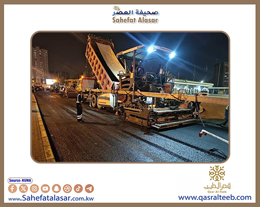 وزيرة الأشغال: نواصل تنفيذ الأعمال الميدانية ضمن العقود الجديدة لصيانة الطرق..