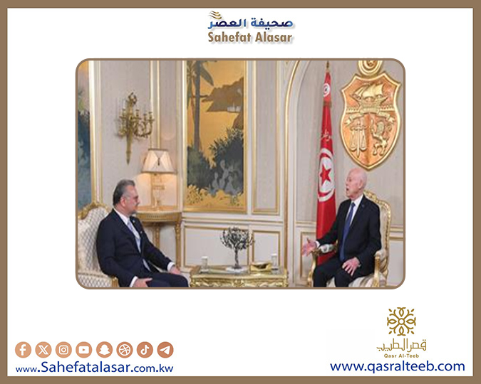 الرئيس التونسي يشدد على ضرورة حل القضايا العربية دون تدخل خارجي..