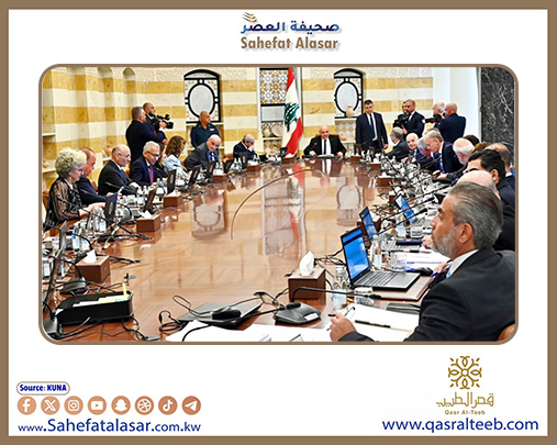 مجلس الوزراء اللبناني يكلف الجيش وضع خطة لحصر السلاح قبل نهاية العام الحالي..