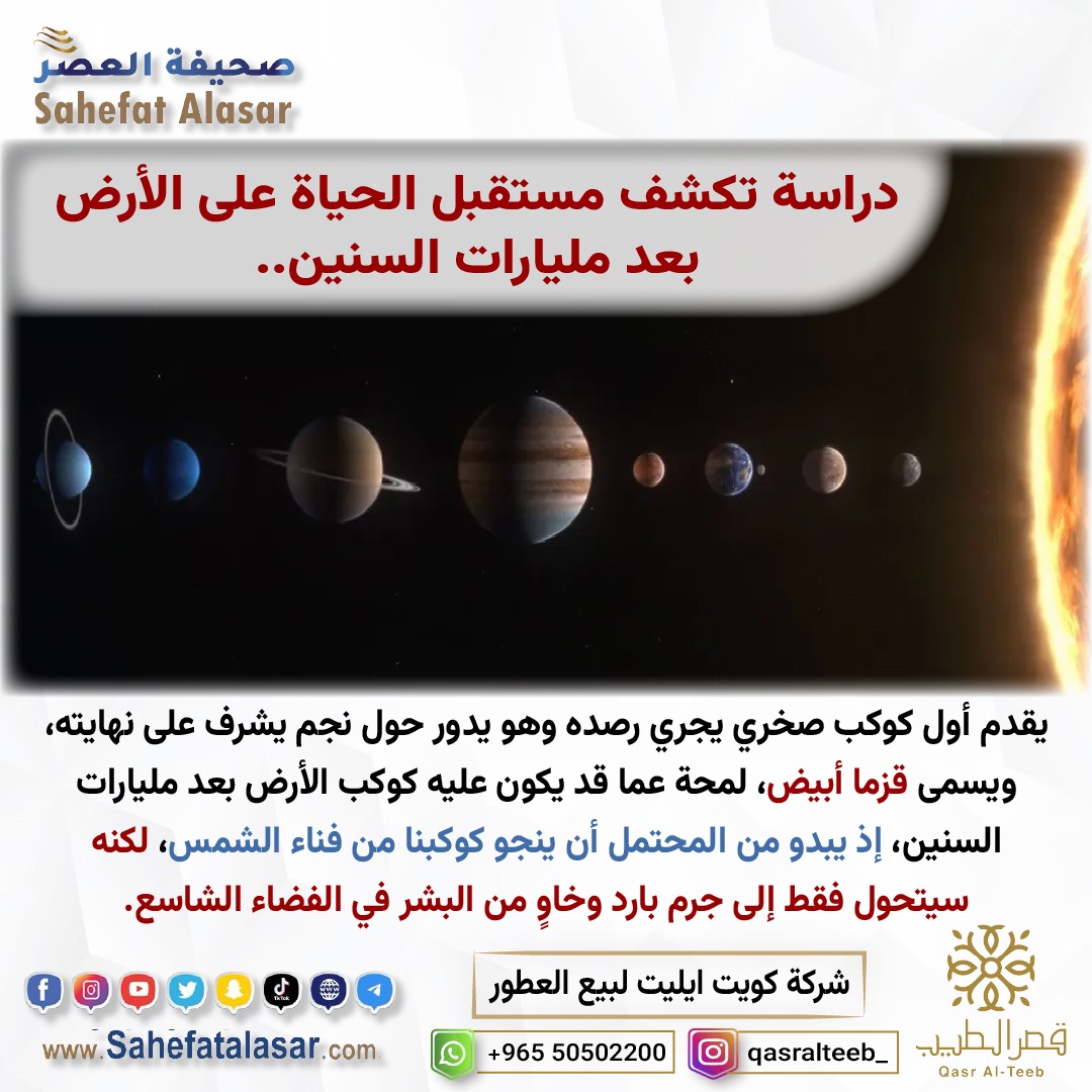 دراسة تكشف مستقبل الحياة على الأرض بعد مليارات السنين