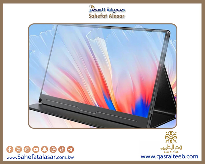 شاشة Uperfect UColor A17 المحمولة بدقة 4K وبحجم 15 بوصة تأتي بسعر مفاجئ..