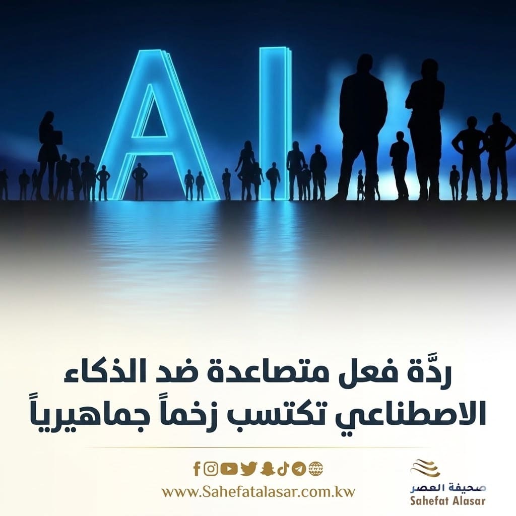 ردَّة فعل متصاعدة ضد الذكاء الاصطناعي تكتسب زخماً جماهيرياً..