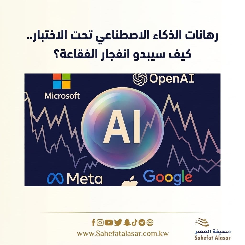 رهانات الذكاء الاصطناعي تحت الاختبار.. كيف سيبدو انفجار الفقاعة؟..
