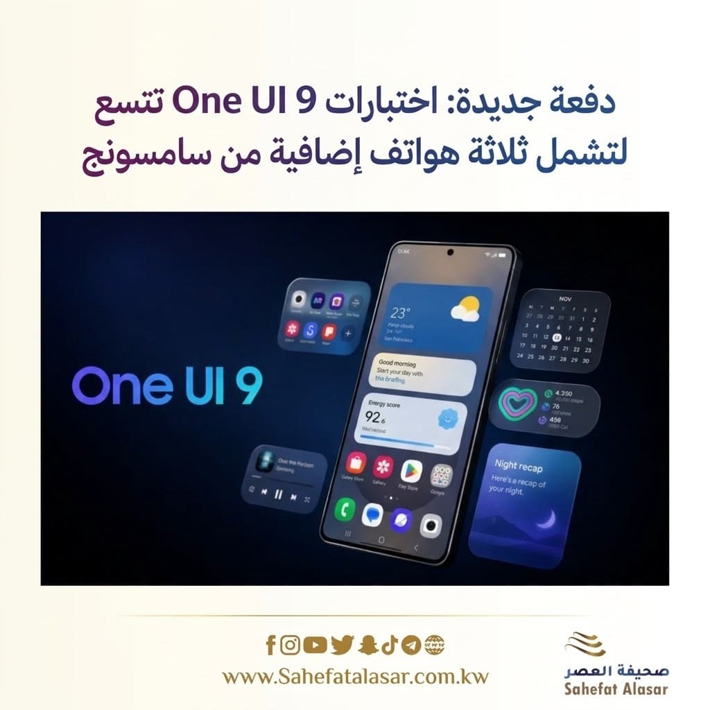 دفعة جديدة: اختبارات One UI 9 تتسع لتشمل ثلاثة هواتف إضافية من سامسونج..