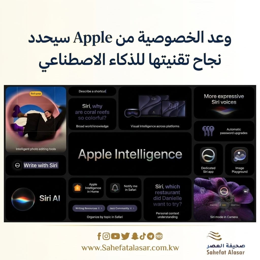 وعد الخصوصية من Apple سيحدد نجاح تقنيتها للذكاء الاصطناعي..