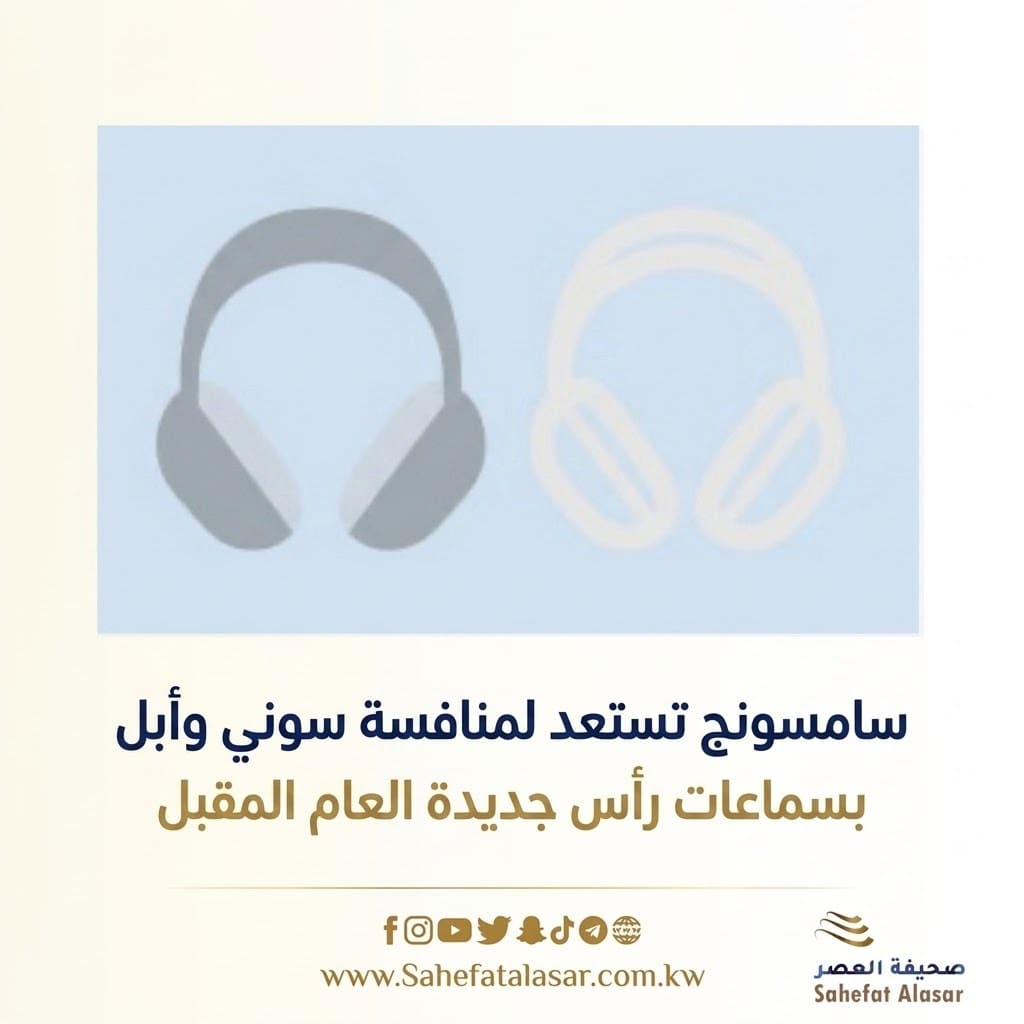 سامسونج تستعد لمنافسة سوني وأبل بسماعات رأس جديدة العام المقبل..