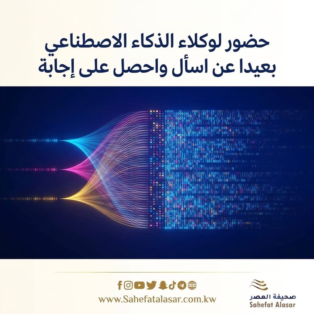 حضور لوكلاء الذكاء الاصطناعي بعيدا عن اسأل واحصل على إجابة..