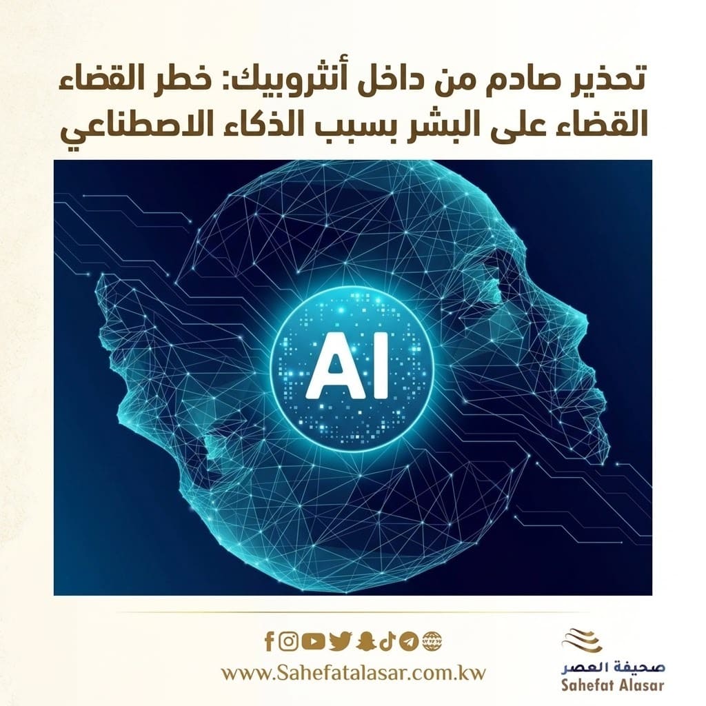 تحذير صادم من داخل أنثروبيك : خطر القضاء على البشر بسبب الذكاء الاصطناعي..