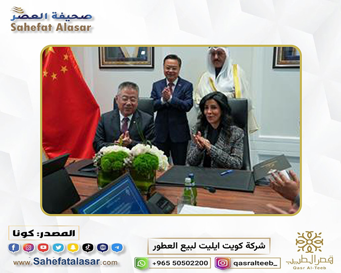 The Minister of Public Works signed a cooperation agreement with a Chinese government-owned company to complete the Mubarak Al-Kabeer Port project..