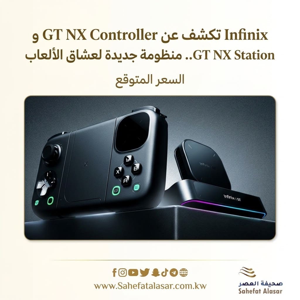 Infinix تكشف عن GT NX Controller وGT NX Station.. منظومة جديدة لعشاق الألعاب..