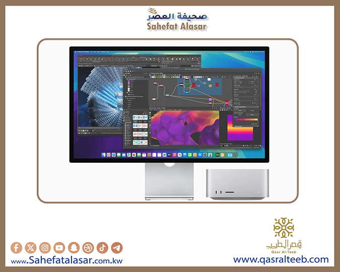 آبل تعلن عن Mac Studio محدث بشريحة M4 و M3 Ultra..