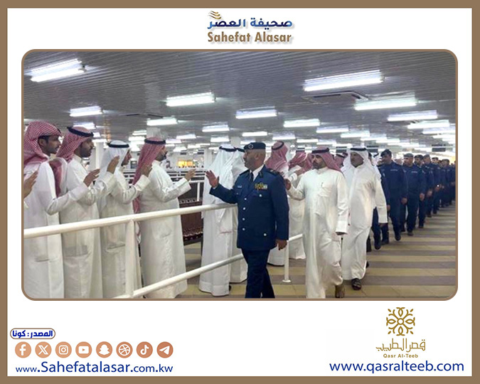 الكويت تشيع شهيد الواجب وكيل أول ضابط سالم العجمي من منتسبي قوة الإطفاء العام..