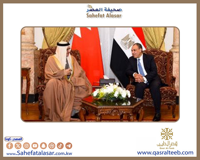 وزير الخارجية المصري يبحث مع نظيره البحريني مستجدات الأوضاع في غزة..