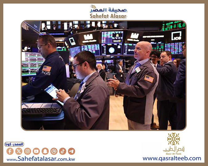 (وول ستريت).. الأسهم الأمريكية تحقق مكاسب قوية بارتفاع جماعي..