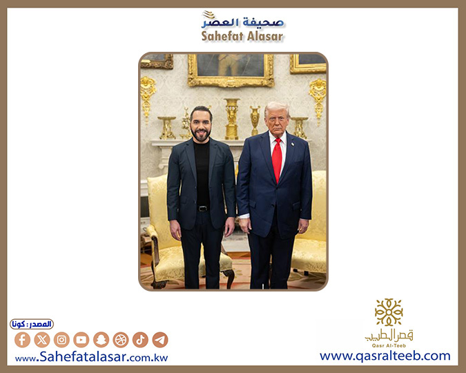 الرئيس الأمريكي ونظيره السلفادوري يجتمعان بالبيت الأبيض مع تزايد التعاون بشأن الهجرة..