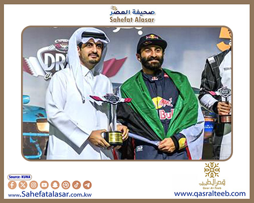 الكويتي علي مخصيد يحصد لقب بطل الموسم لبطولة (الدرفت) بقطر..