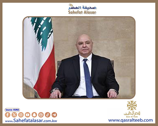 الرئيس اللبناني: حصر السلاح سننفذه ولكن ننتظر الظروف لتحديد كيفية التنفيذ..