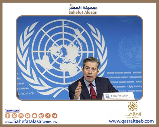 الأمم المتحدة تطالب الاحتلال الإسرائيلي بالسماح بدخول المساعدات الإنسانية إلى غزة..